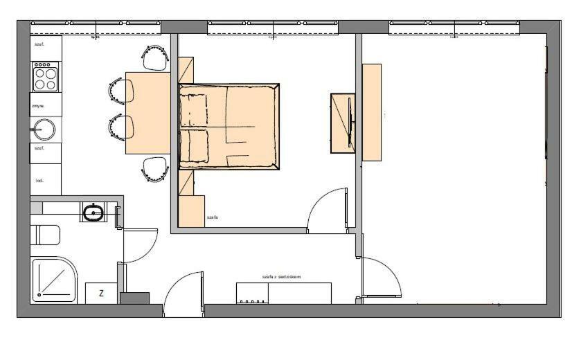 Ferienwohnung Apartament Dwupokojowy Gdynia Srodmiescie Exterior foto